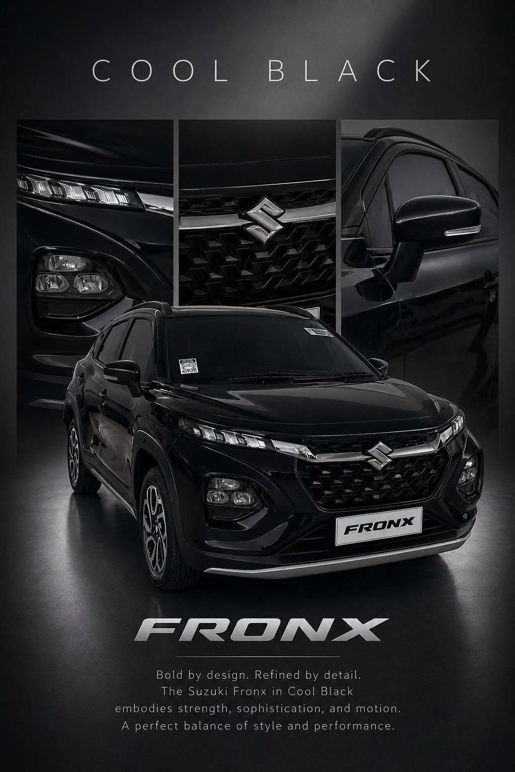 Suzuki Fronx Cool Black