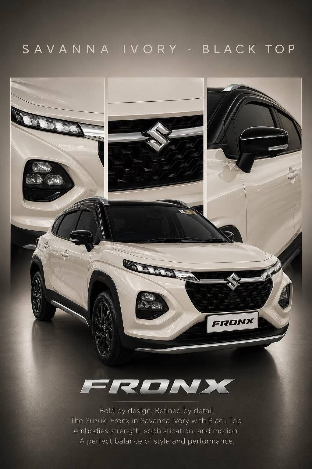 Suzuki Fronx Savanna Ivory